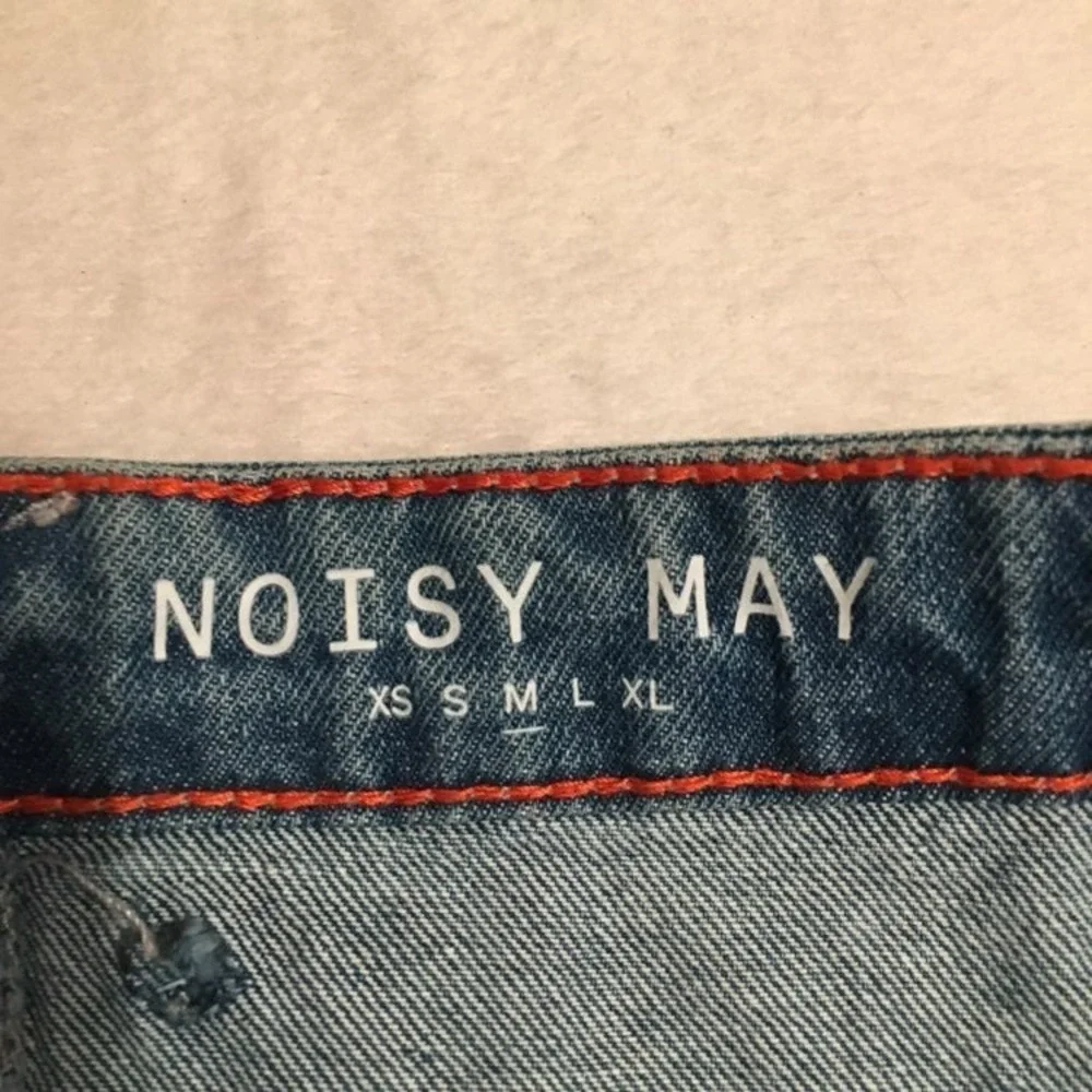 New Women's Noisy‎ May Denim Jean Skirt – Size M – Blue Mini Skirt –